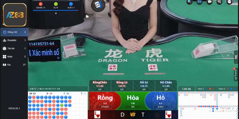 Rồng Hổ Az888 tựa game hấp dẫn top 1 nhà cái
