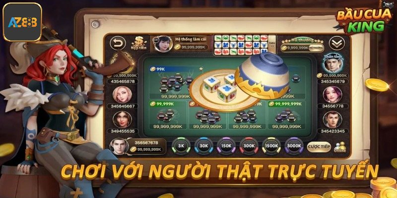 Quy tắc cá cược trong game bầu cua