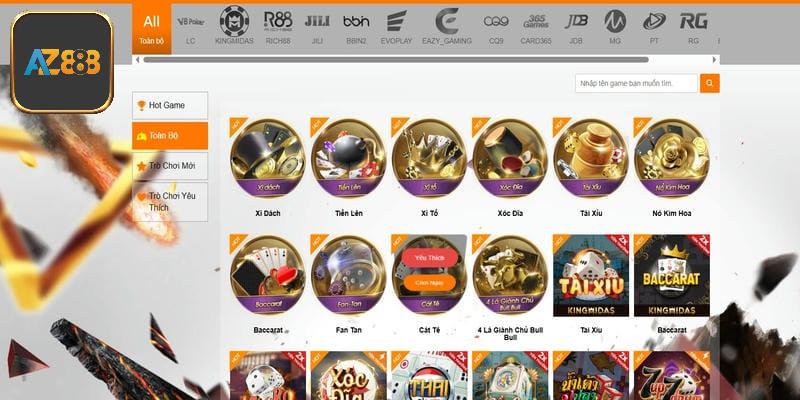 Chơi game bài rèn luyện tư duy tại Az888