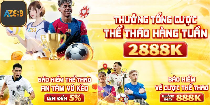 Nhận khuyến mãi bất tận khi chơi thể thao Az888