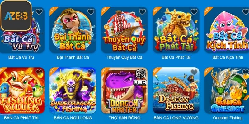 Tại sao nên chơi ở bắn cá Az888